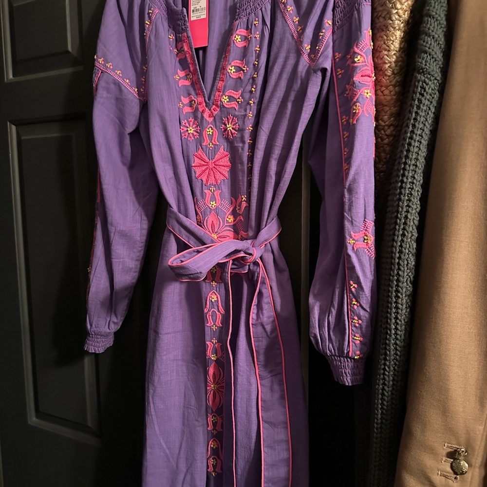 NWT Lilly Pulitzer Cammie Embroidered Dress Sz 10